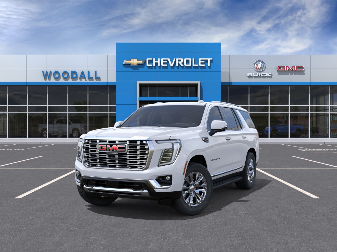 New 2026 Glacier White Tricoat GMC Denali image 8