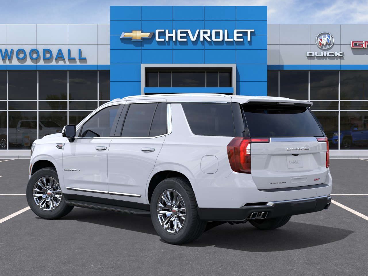 New 2026 Glacier White Tricoat GMC Denali image 3