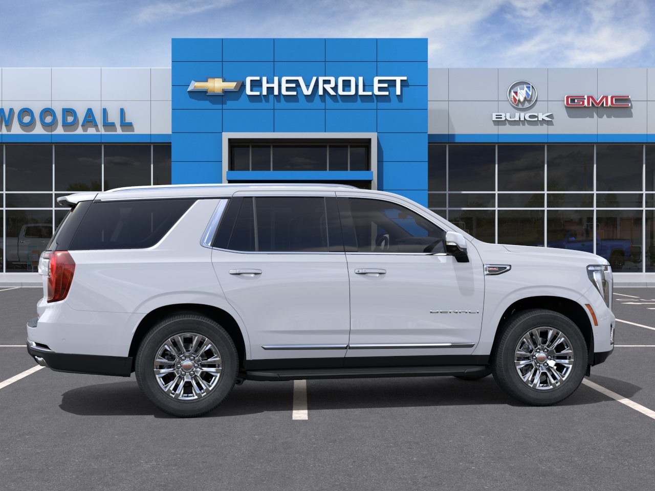 New 2026 Glacier White Tricoat GMC Denali image 5