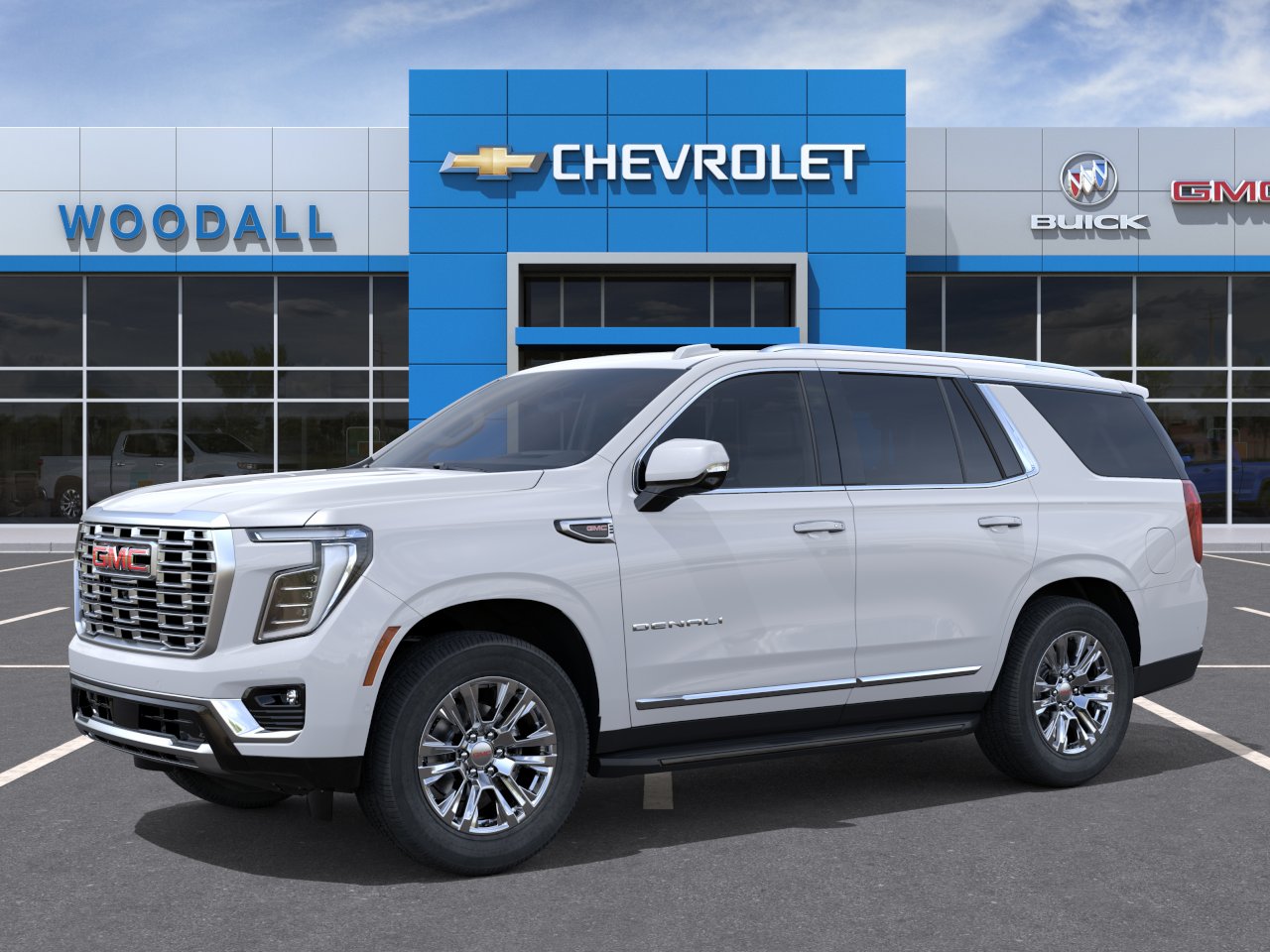 New 2026 Glacier White Tricoat GMC Denali image 2