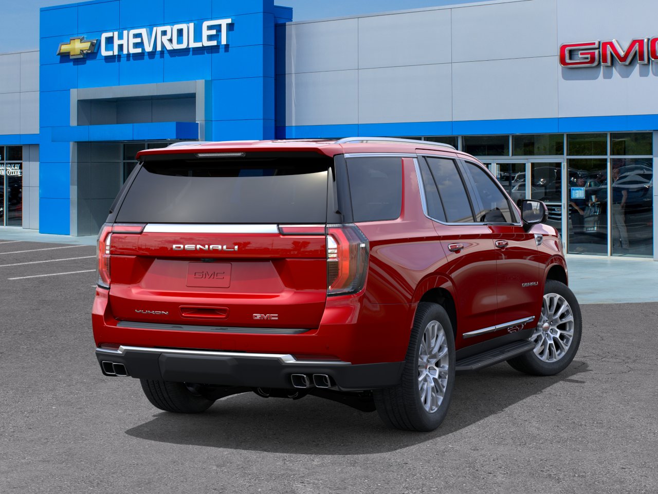 New 2026 Volcanic Red Tintcoat GMC Denali image 28