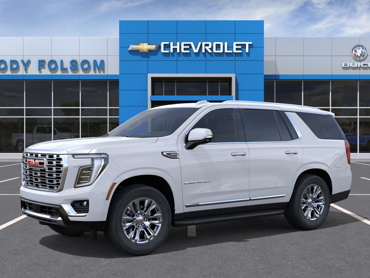 New 2026 Glacier White Tricoat GMC Denali image 2