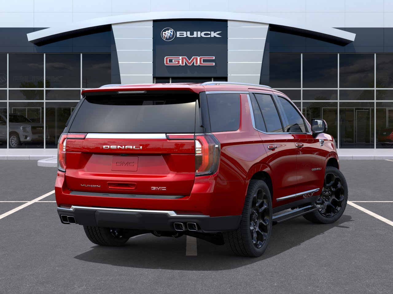 New 2026 Volcanic Red Tintcoat GMC Denali image 4