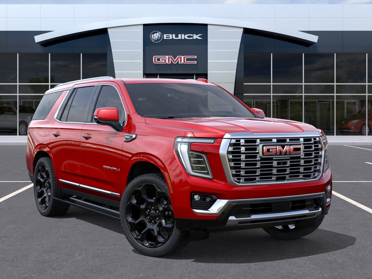 New 2026 Volcanic Red Tintcoat GMC Denali image 7