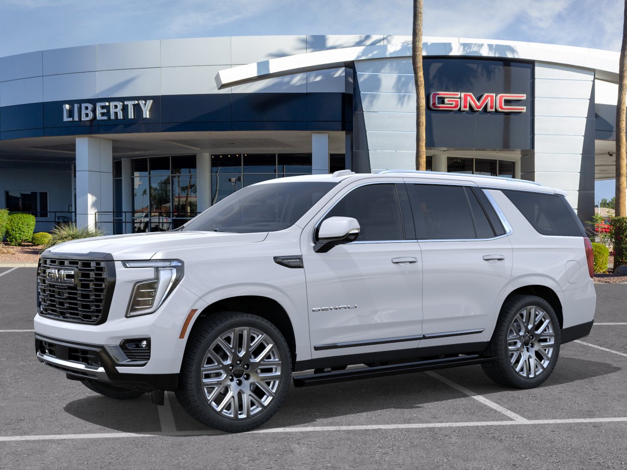 New 2026 Glacier White Tricoat GMC Denali Ultimate image 2