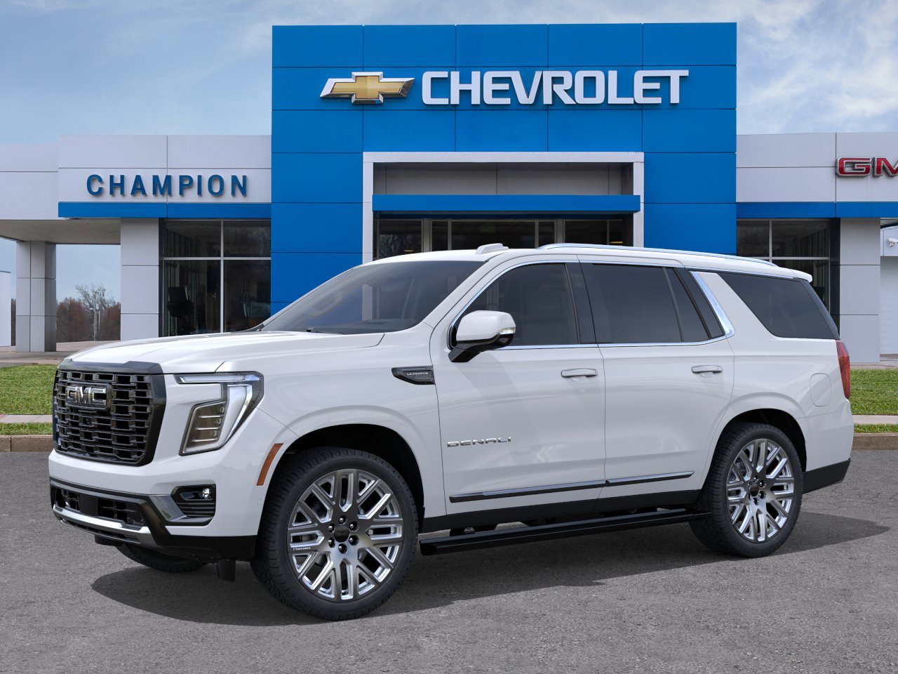 New 2026 Glacier White Tricoat GMC Denali Ultimate image 2