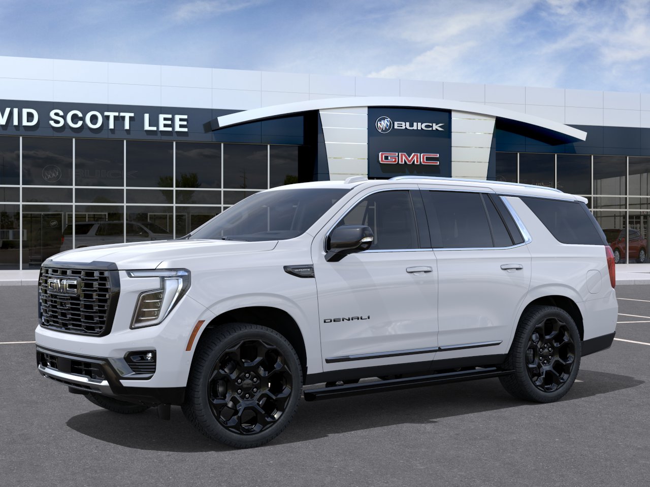 New 2027 Glacier White Tricoat GMC Denali Ultimate image 2