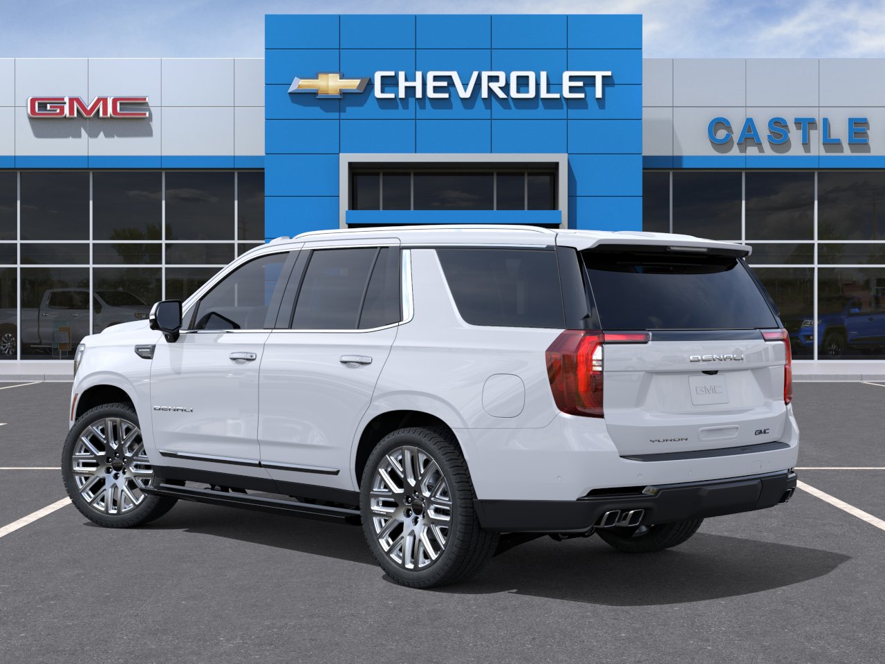 New 2027 Glacier White Tricoat GMC Denali Ultimate image 29