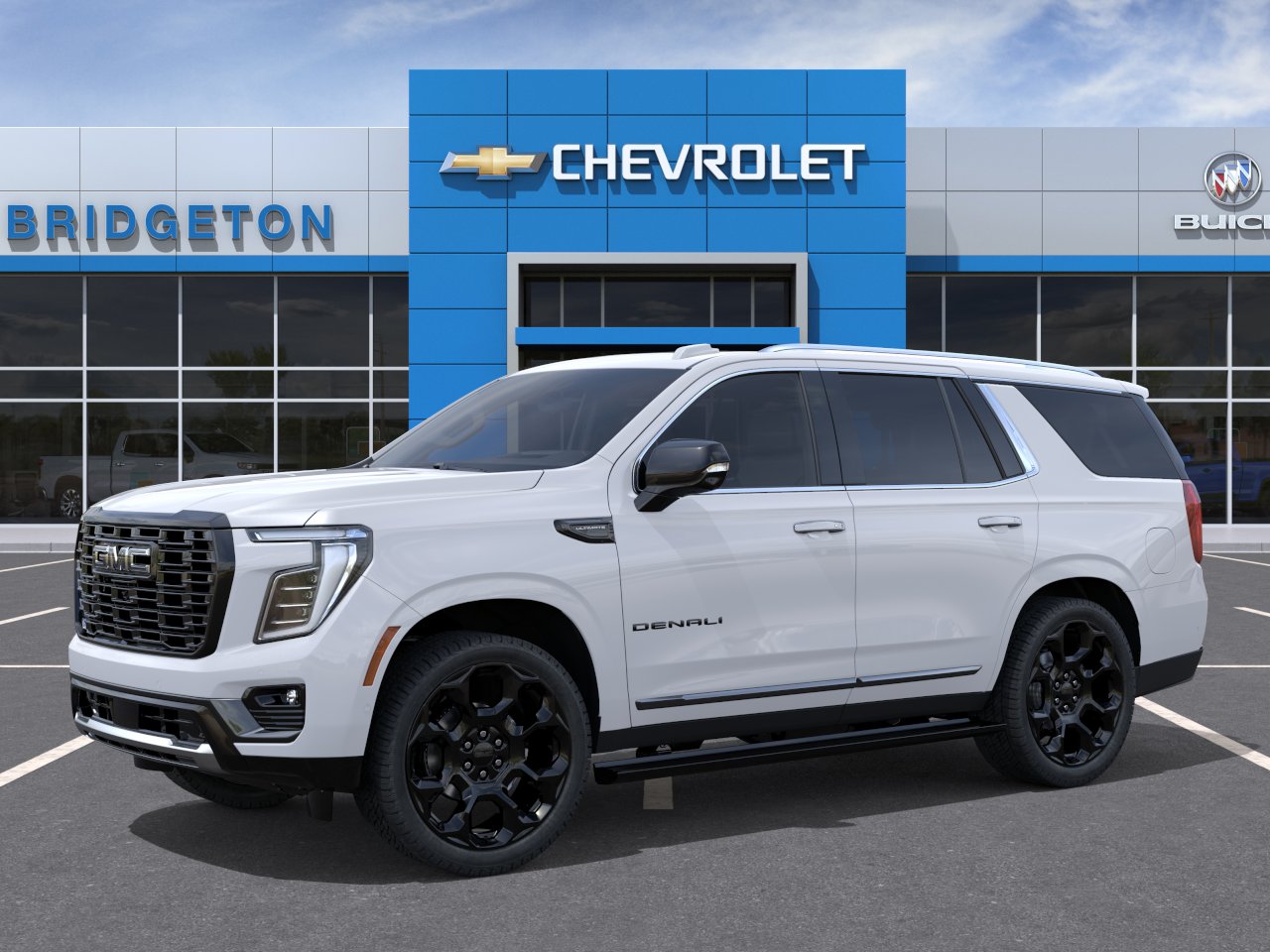 New 2026 Glacier White Tricoat GMC Denali Ultimate image 2