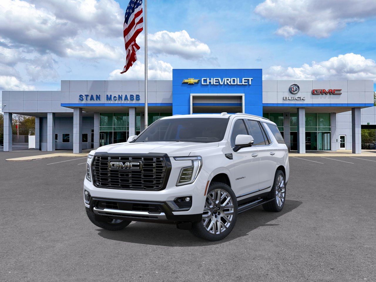 New 2026 Glacier White Tricoat GMC Denali Ultimate image 8