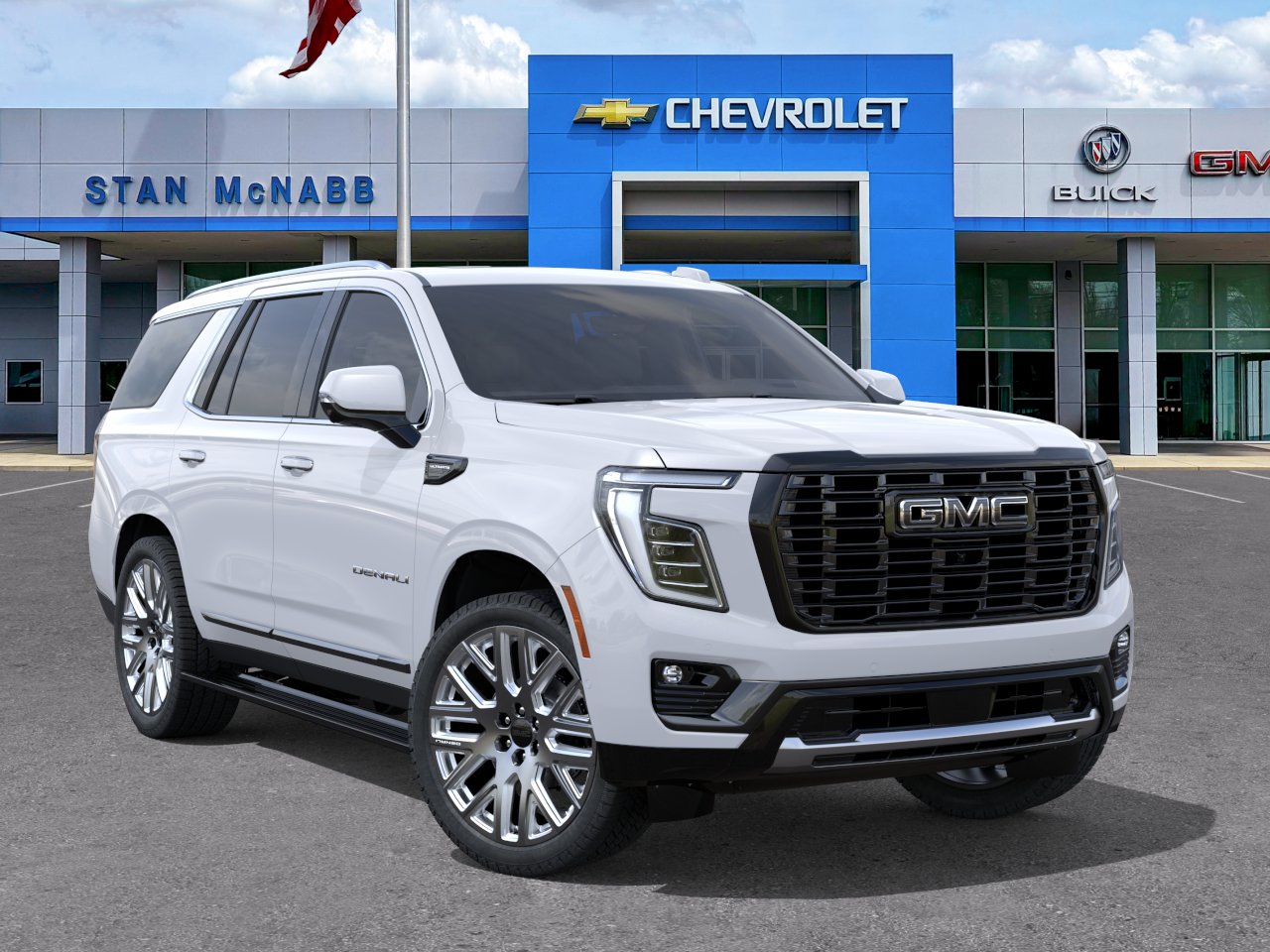 New 2026 Glacier White Tricoat GMC Denali Ultimate image 7