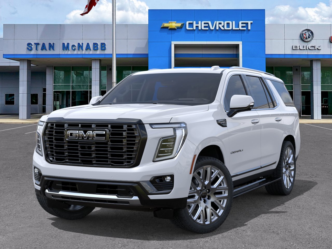 New 2026 Glacier White Tricoat GMC Denali Ultimate image 6