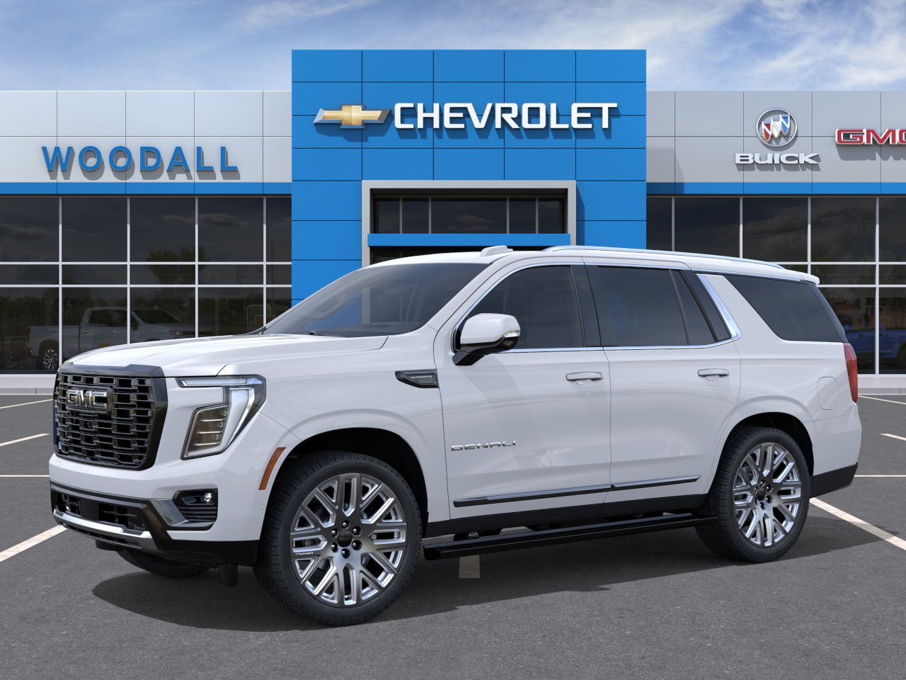 New 2026 Glacier White Tricoat GMC Denali Ultimate image 27