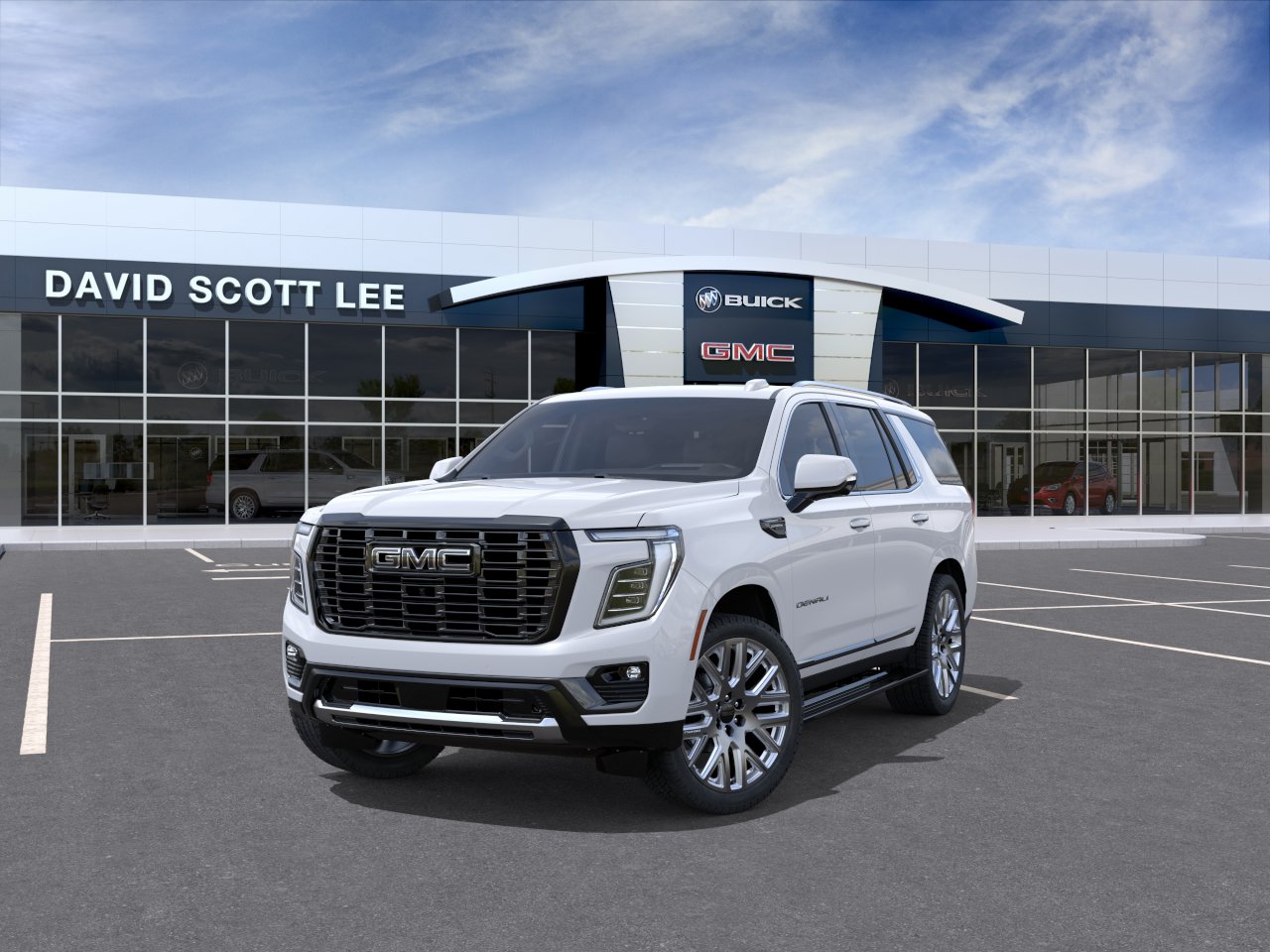New 2026 Glacier White Tricoat GMC Denali Ultimate image 8