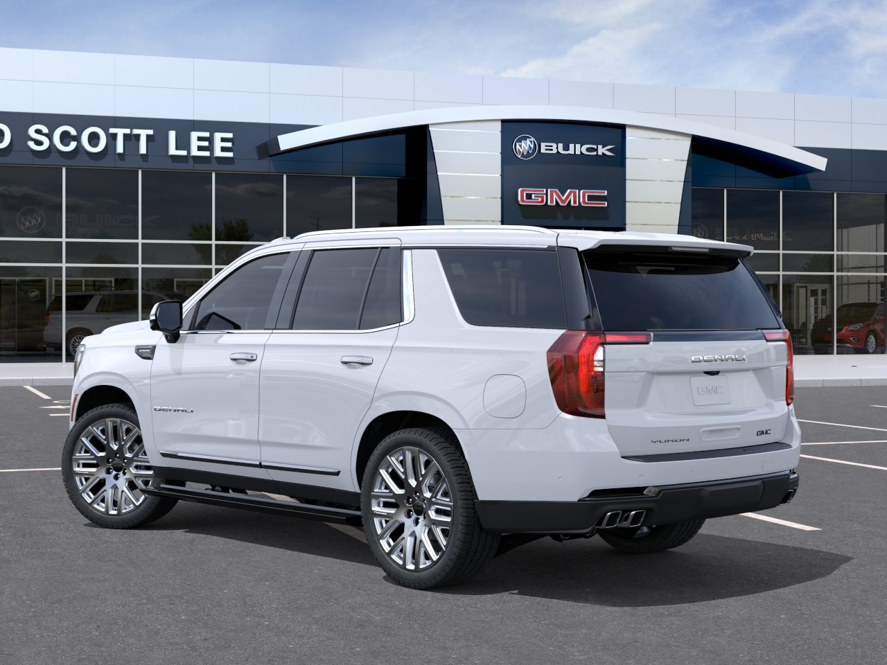 New 2026 Glacier White Tricoat GMC Denali Ultimate image 3