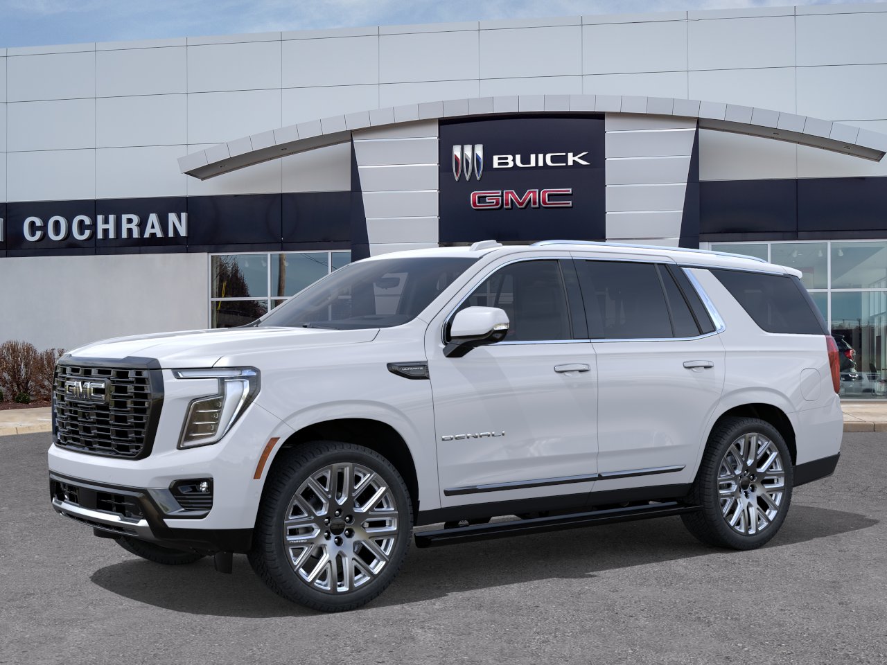 New 2026 Glacier White Tricoat GMC Denali Ultimate image 2