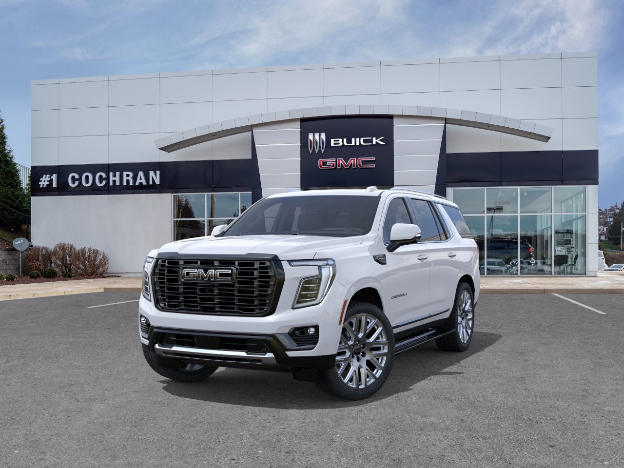 New 2026 Glacier White Tricoat GMC Denali Ultimate image 8