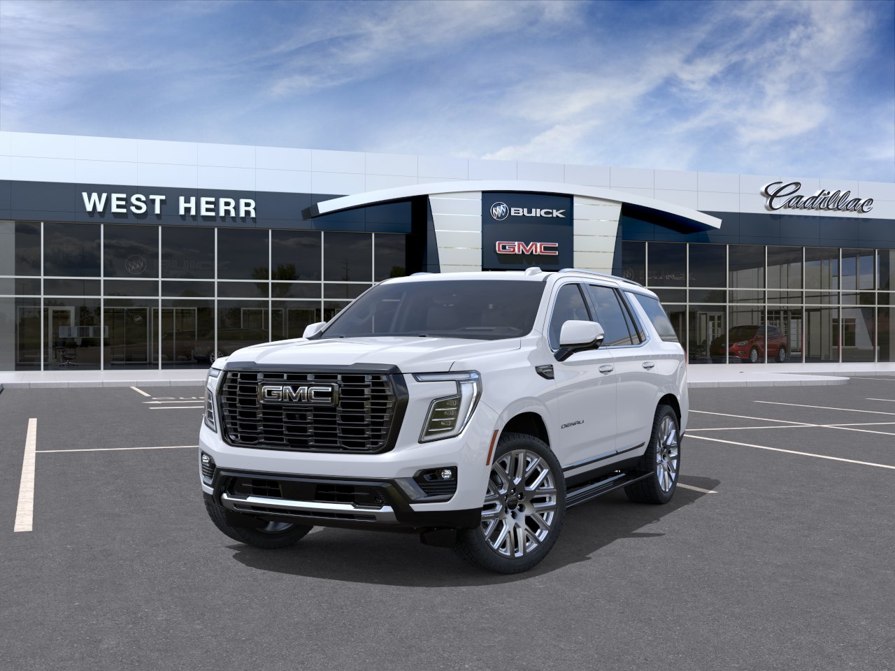 New 2027 Glacier White Tricoat GMC Denali Ultimate image 8