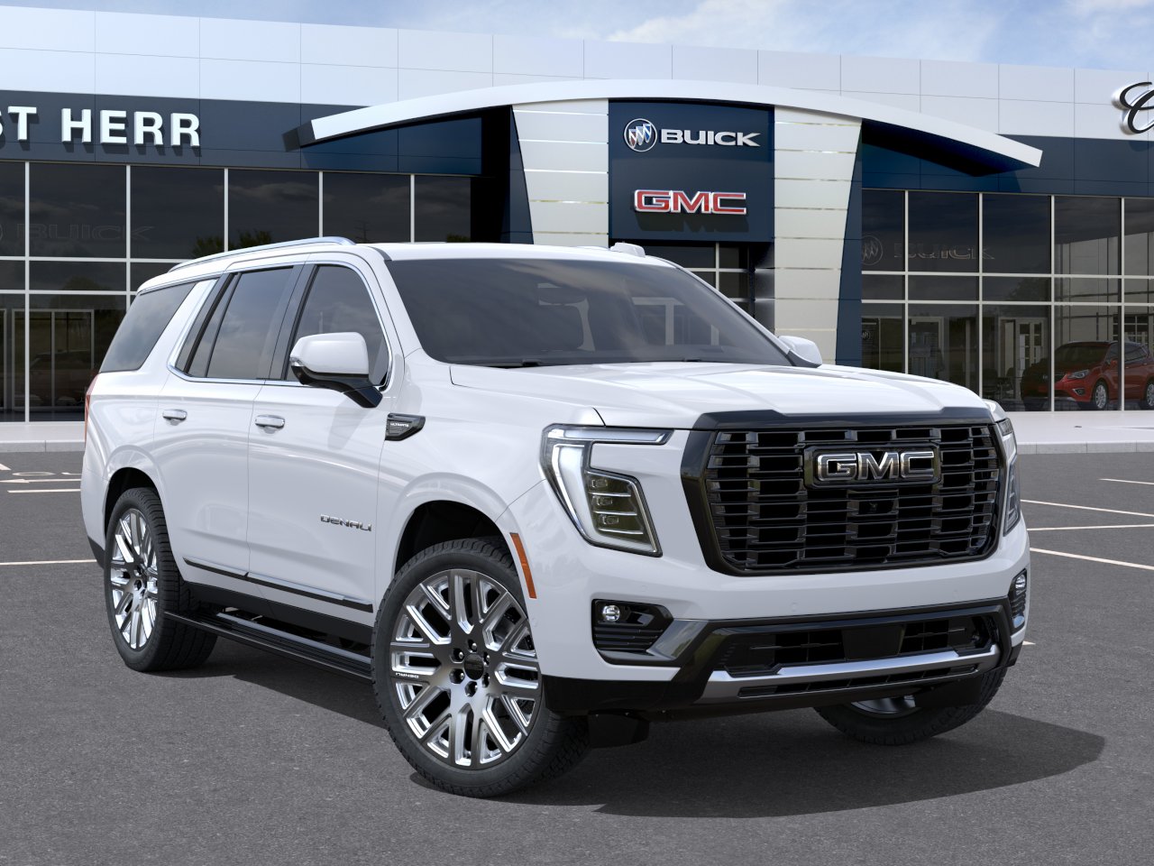New 2027 Glacier White Tricoat GMC Denali Ultimate image 7