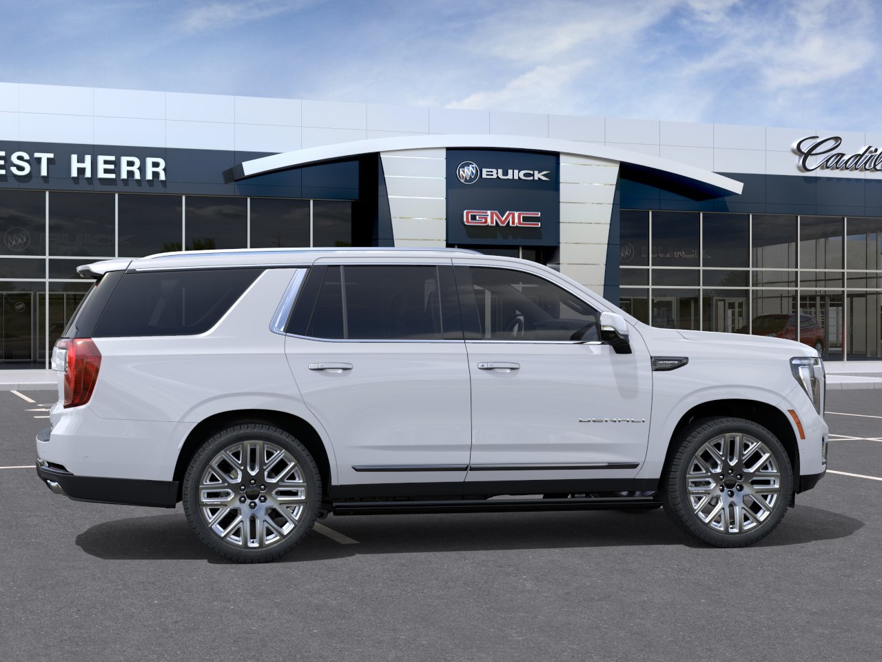 New 2027 Glacier White Tricoat GMC Denali Ultimate image 5