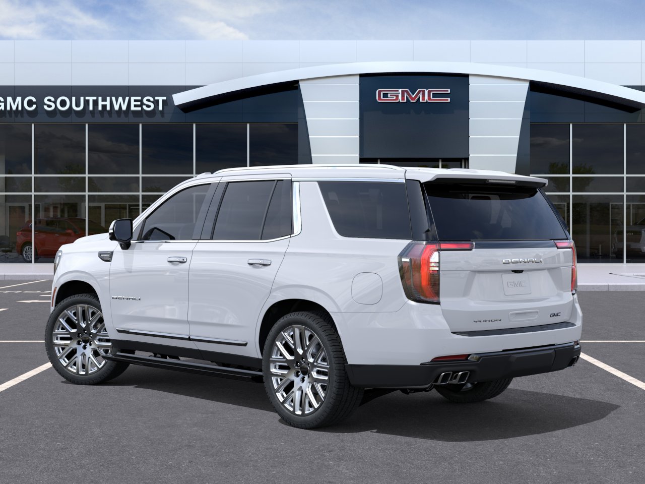 New 2026 Glacier White Tricoat GMC Denali Ultimate image 3