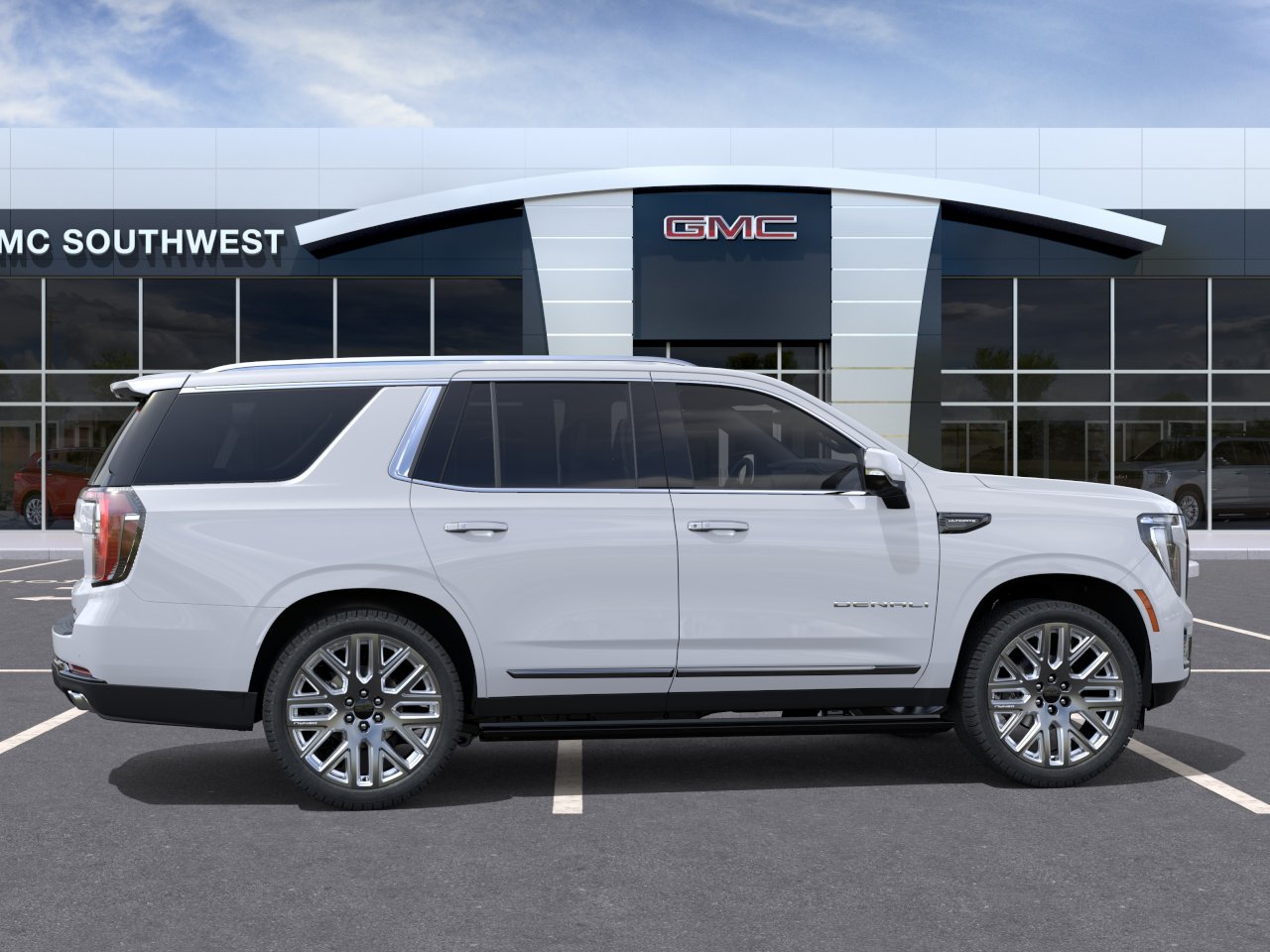 New 2026 Glacier White Tricoat GMC Denali Ultimate image 5