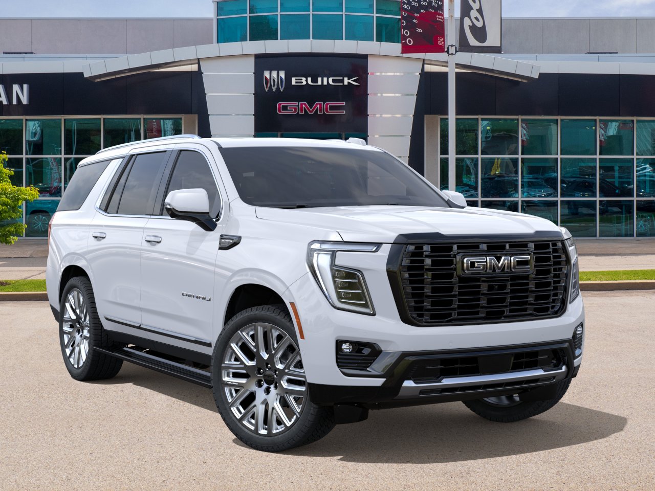 New 2026 Glacier White Tricoat GMC Denali Ultimate image 7