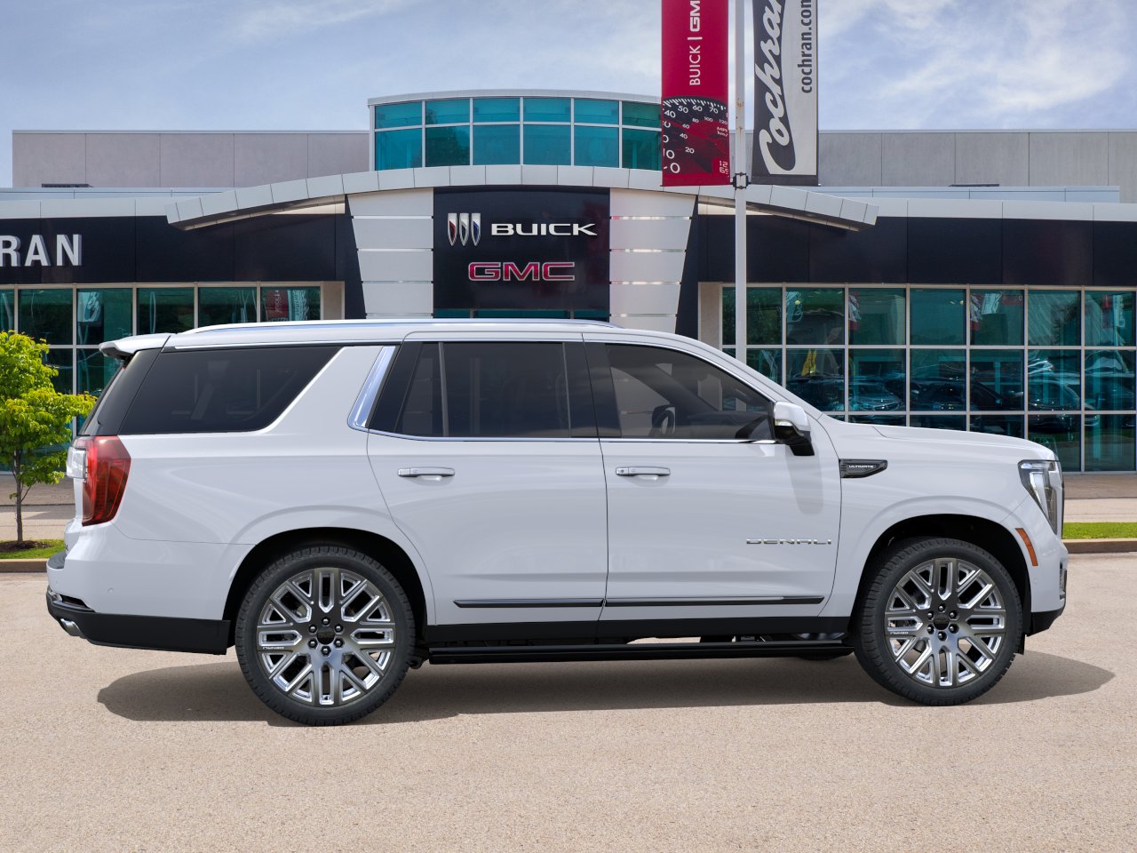 New 2026 Glacier White Tricoat GMC Denali Ultimate image 5