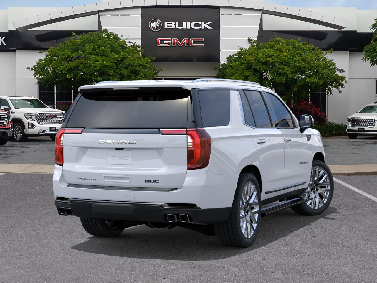 New 2027 Glacier White Tricoat GMC Denali Ultimate image 69