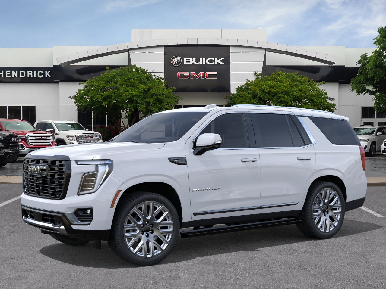 New 2027 Glacier White Tricoat GMC Denali Ultimate image 67
