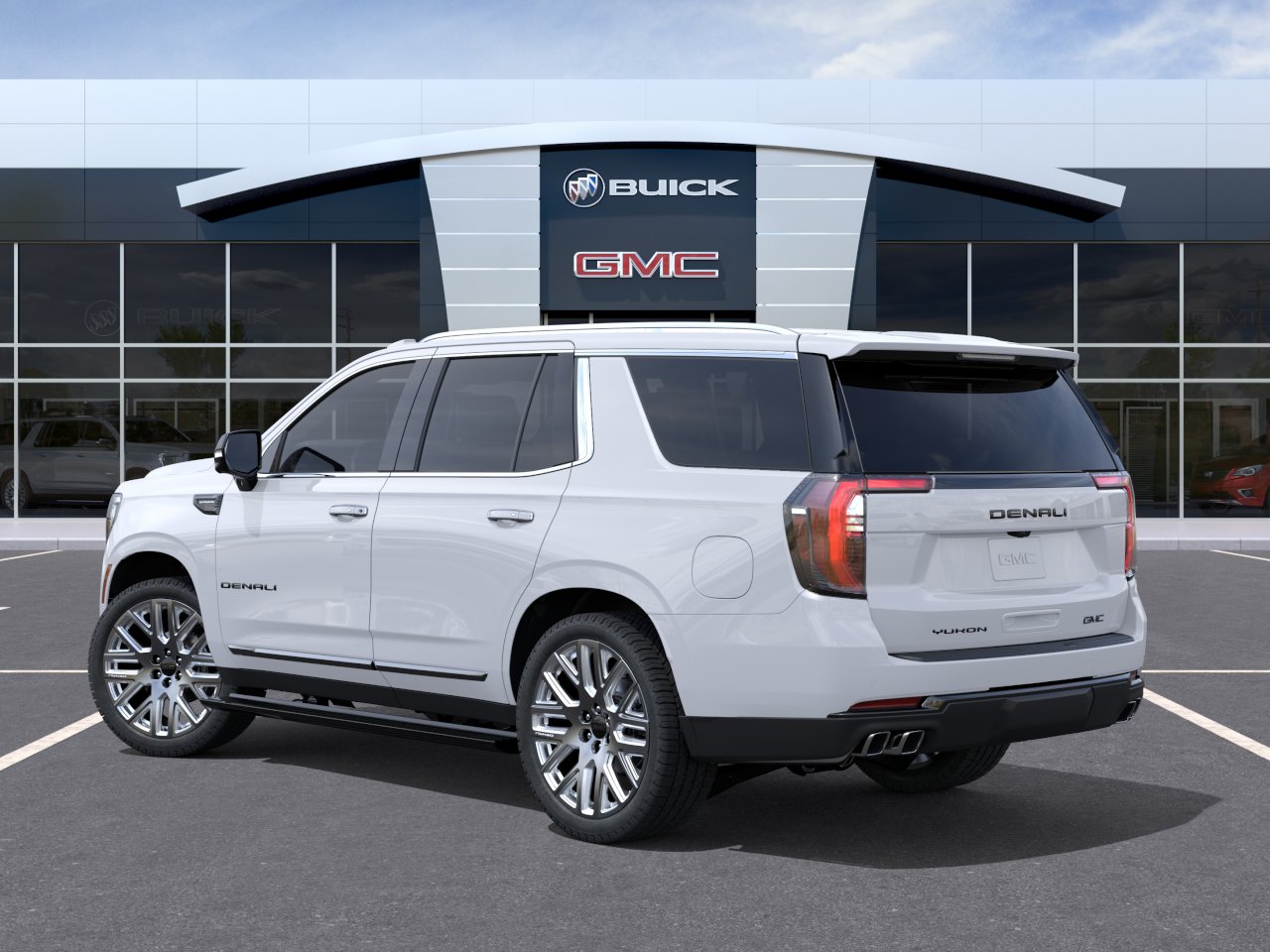 New 2026 Glacier White Tricoat GMC Denali Ultimate image 3