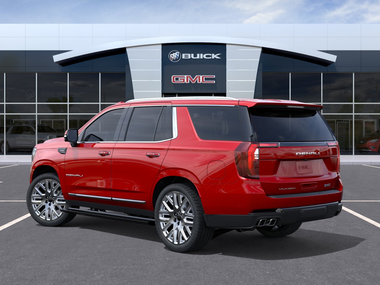 New 2026 Volcanic Red Tintcoat GMC Denali Ultimate image 3
