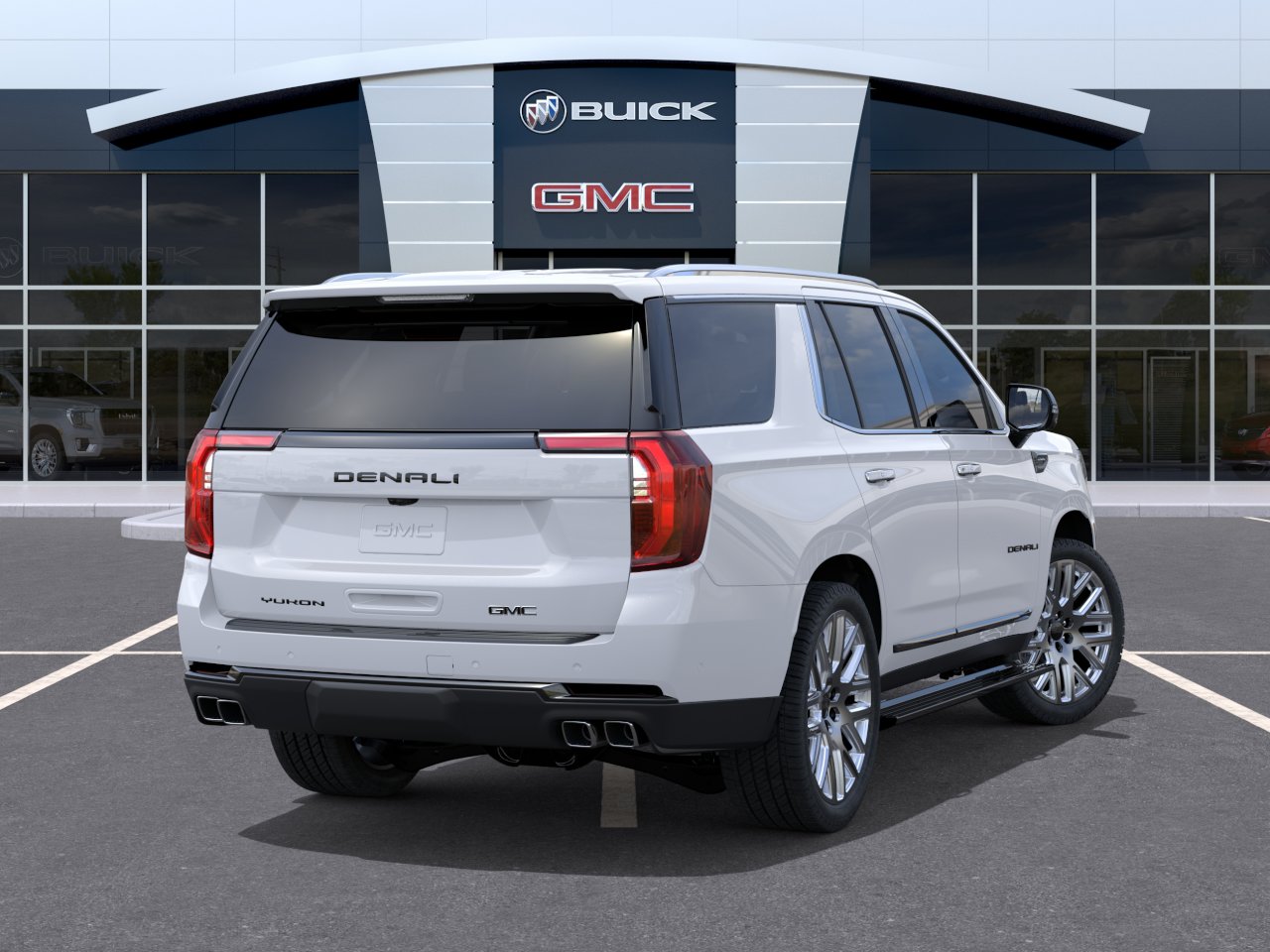 New 2026 Glacier White Tricoat GMC Denali Ultimate image 4