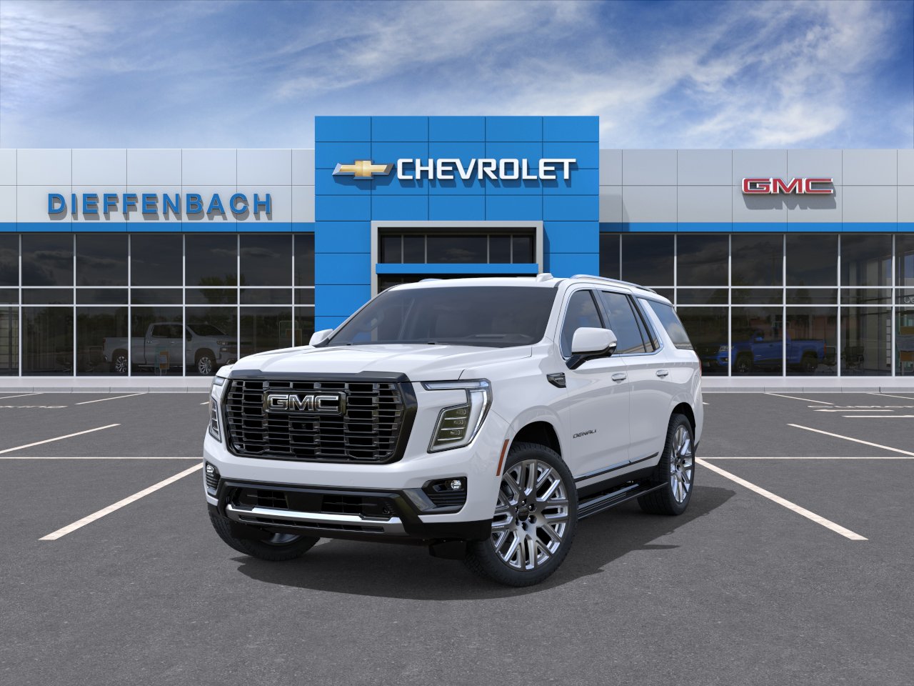 New 2026 Glacier White Tricoat GMC Denali Ultimate image 8