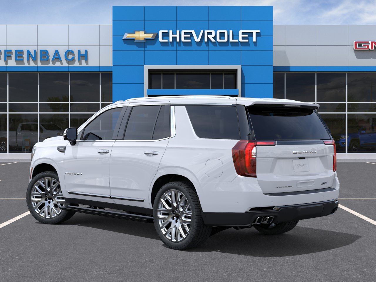 New 2026 Glacier White Tricoat GMC Denali Ultimate image 3