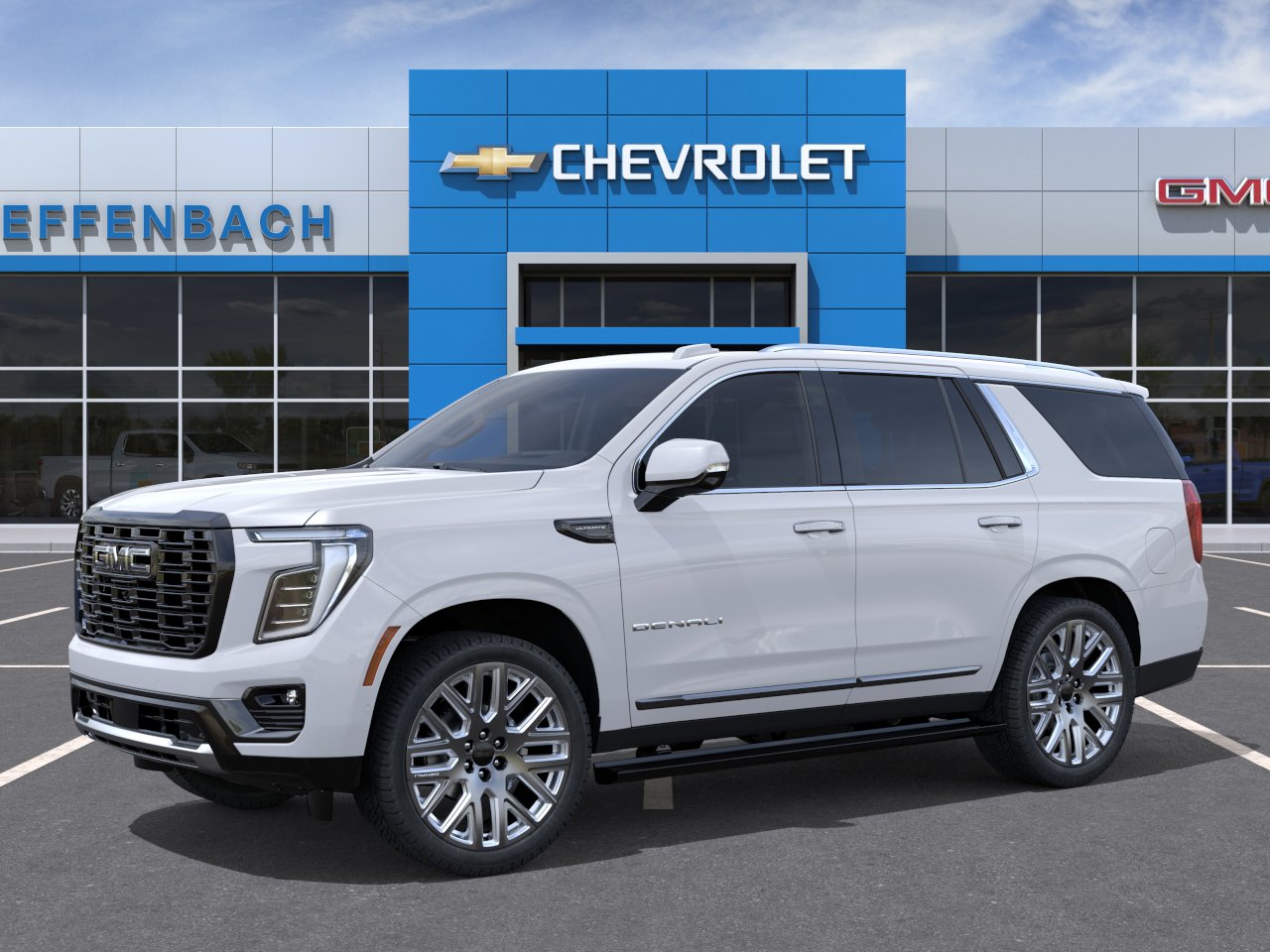 New 2026 Glacier White Tricoat GMC Denali Ultimate image 2
