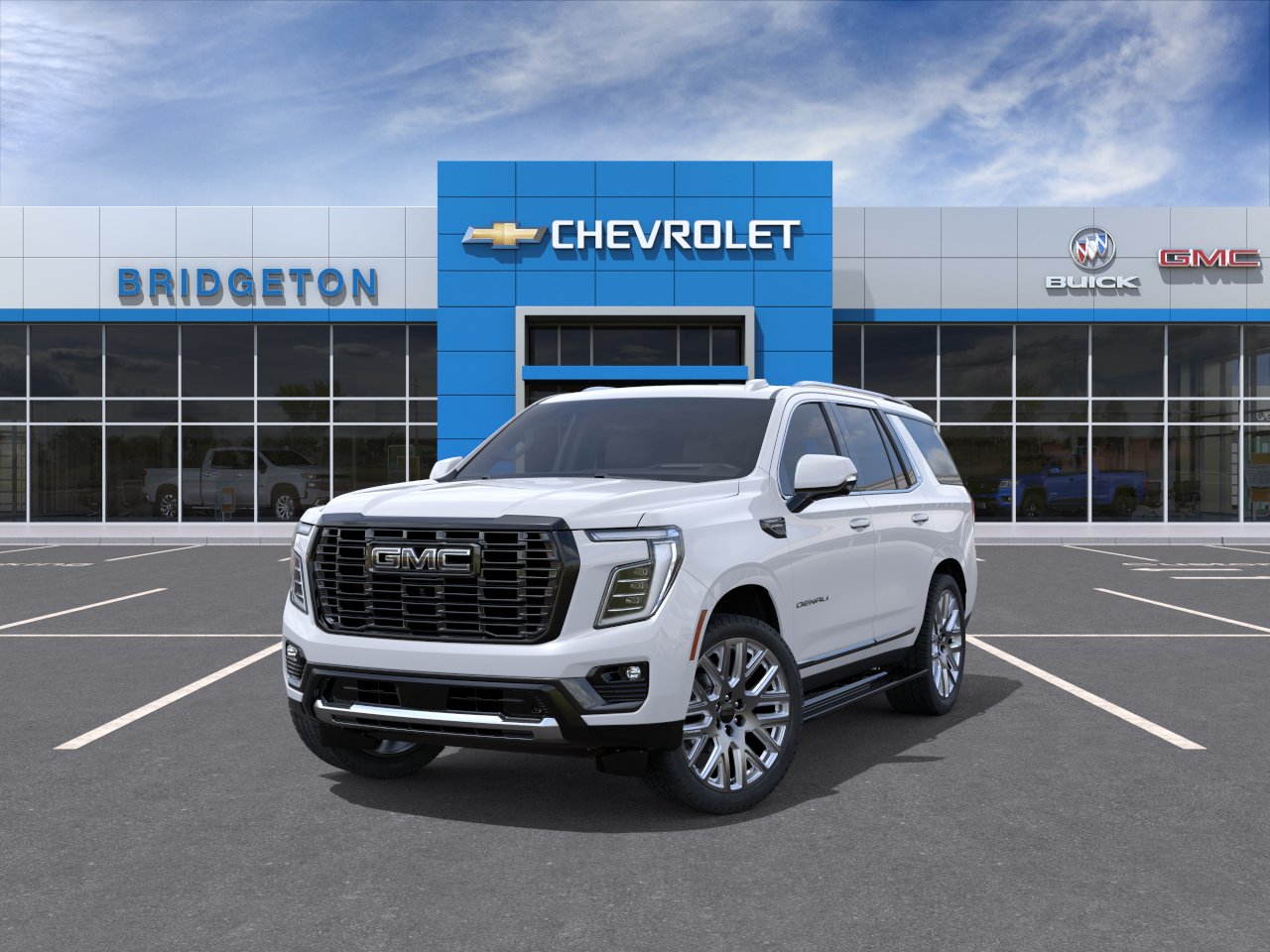 New 2026 Glacier White Tricoat GMC Denali Ultimate image 8