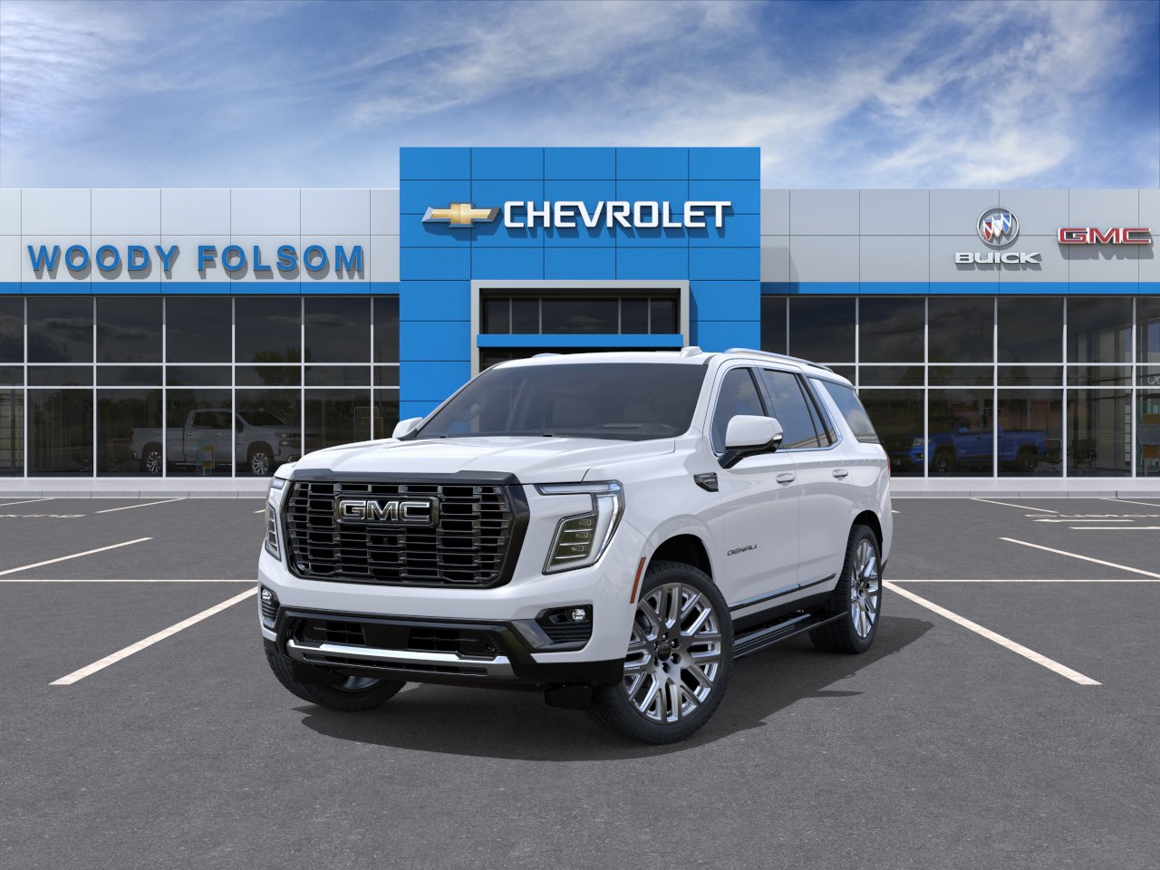 New 2027 Glacier White Tricoat GMC Denali Ultimate image 8