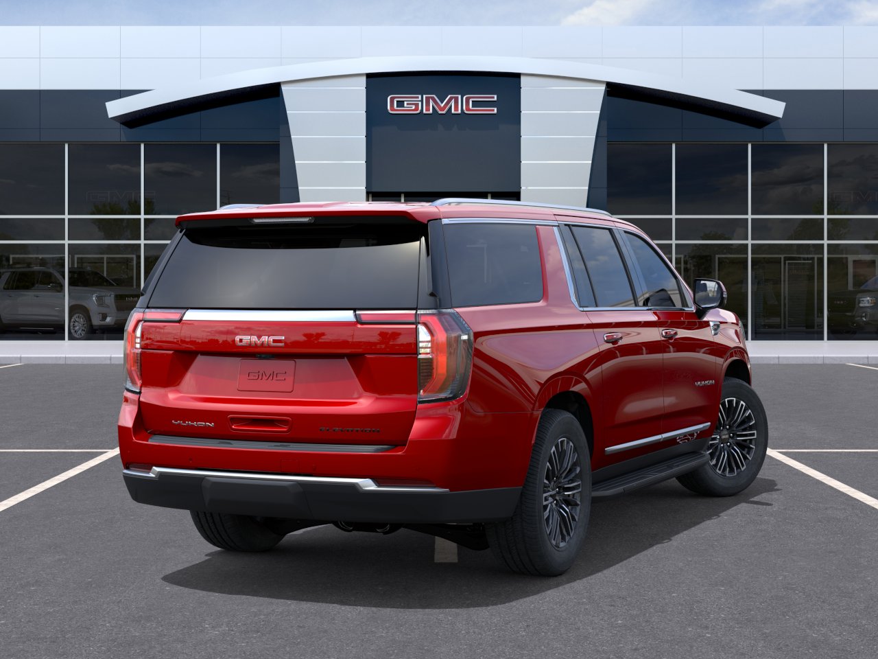 New 2026 Volcanic Red Tintcoat GMC Elevation image 4