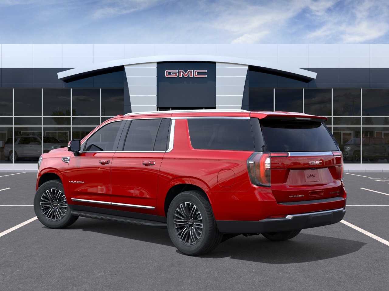 New 2026 Volcanic Red Tintcoat GMC Elevation image 3