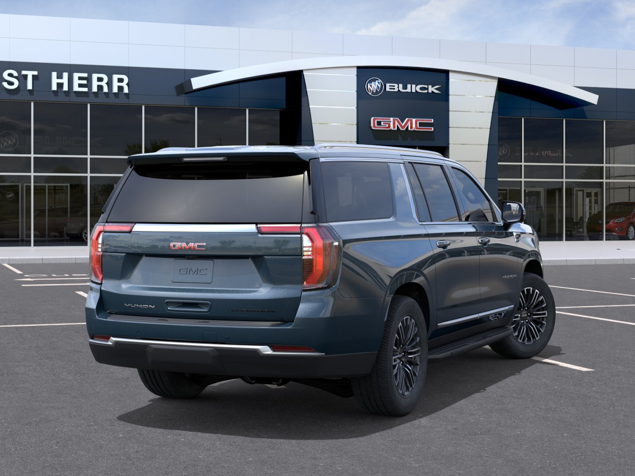 New 2026 Downpour Metallic GMC Elevation image 4