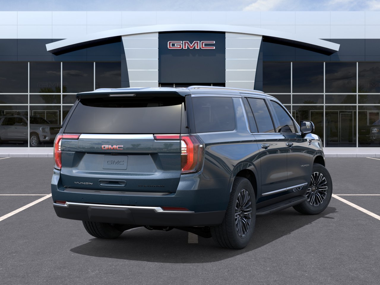 New 2026 Downpour Metallic GMC Elevation image 4