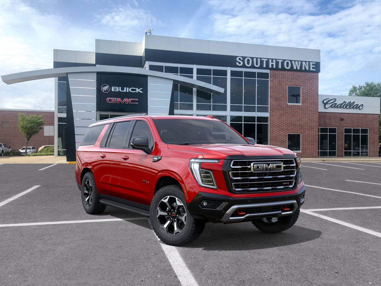 New 2027 Volcanic Red Tintcoat GMC AT4 image 25