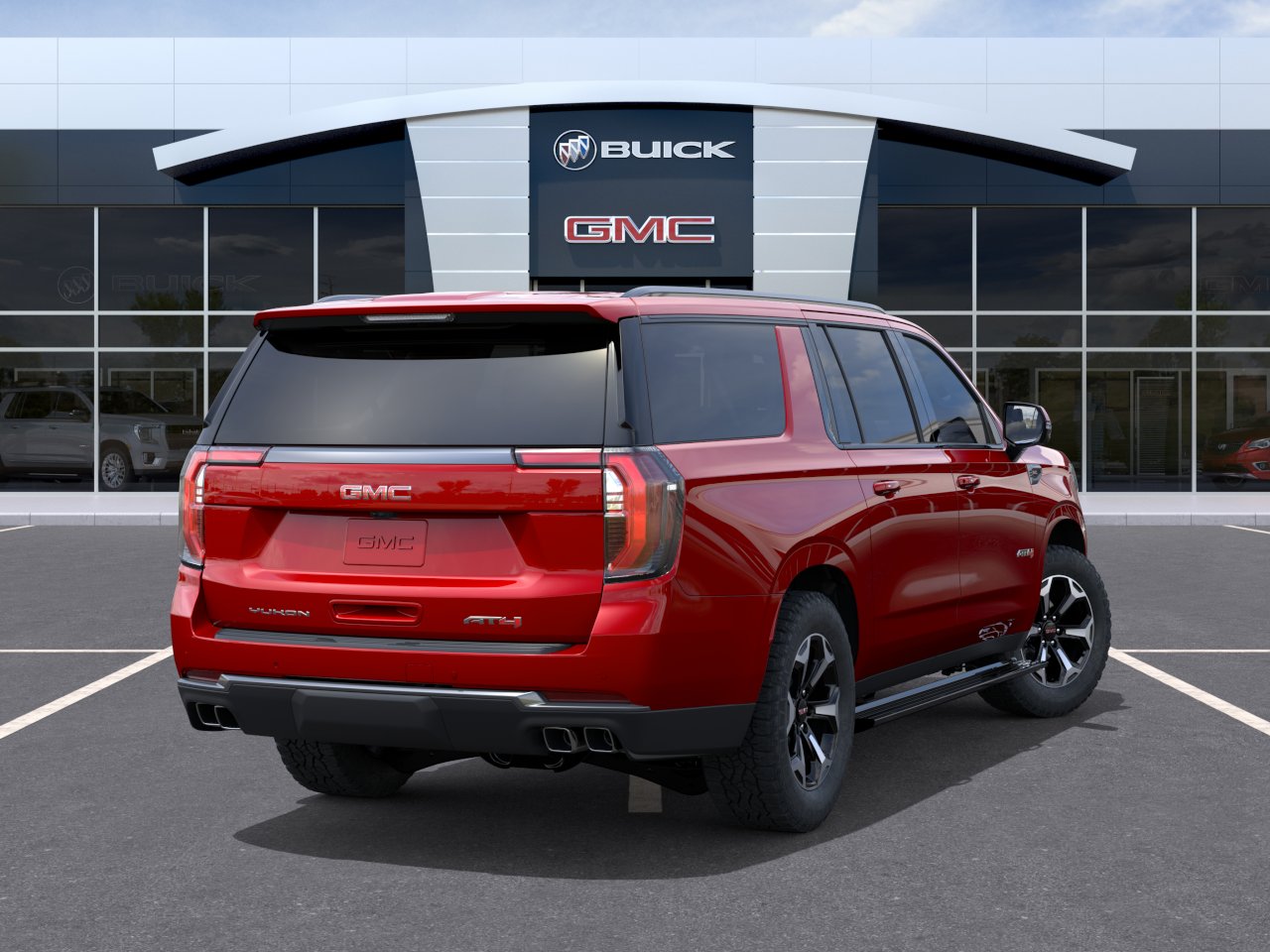 New 2026 Volcanic Red Tintcoat GMC AT4 image 5