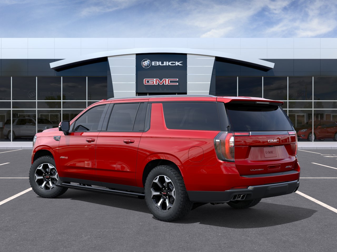 New 2026 Volcanic Red Tintcoat GMC AT4 image 4