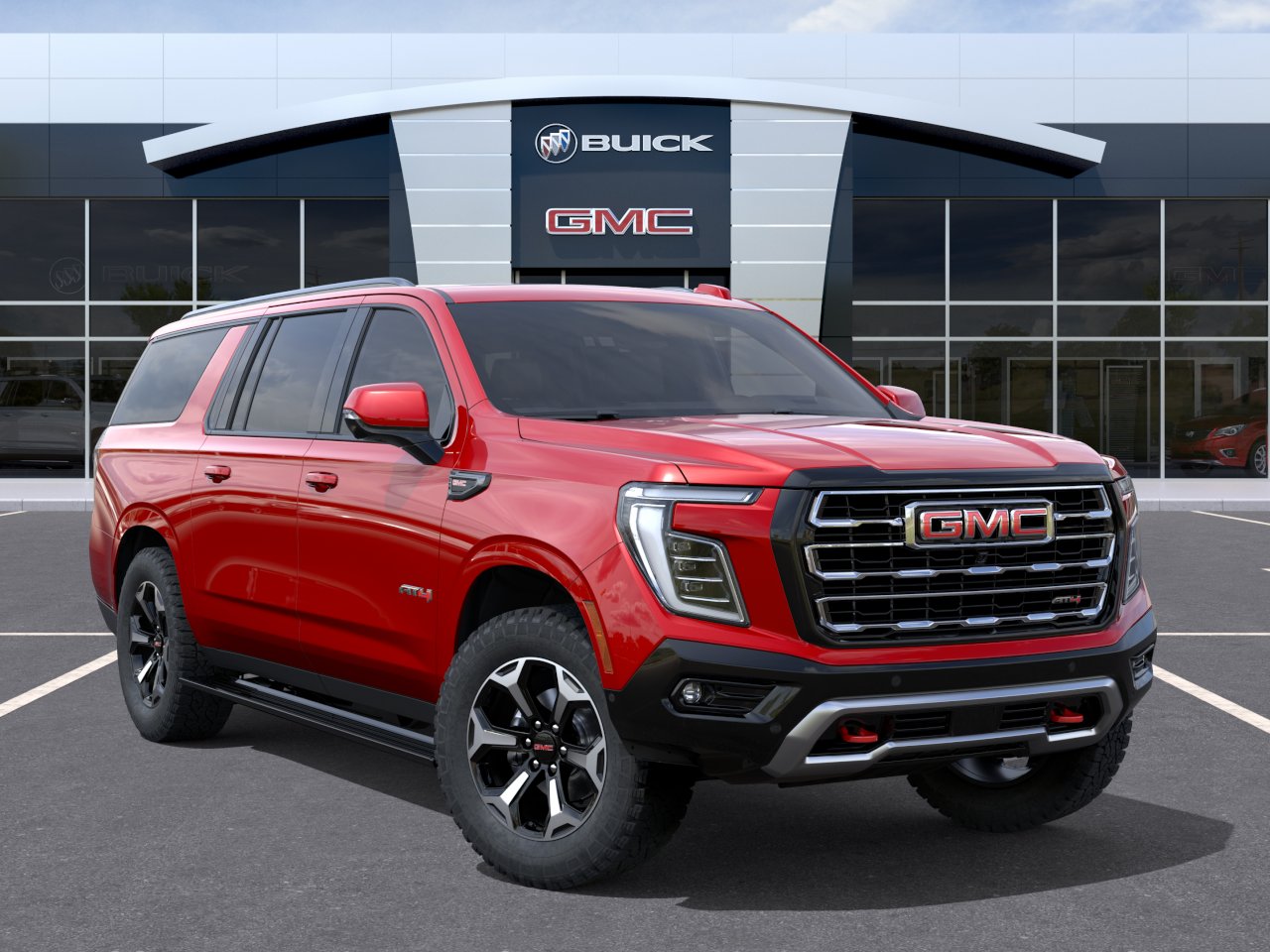 New 2026 Volcanic Red Tintcoat GMC AT4 image 8