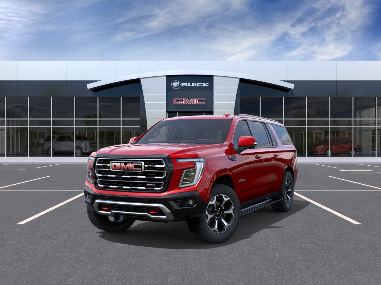 New 2026 Volcanic Red Tintcoat GMC AT4 image 9