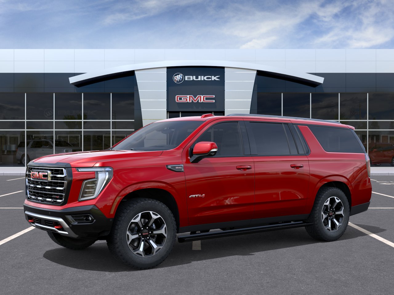 New 2026 Volcanic Red Tintcoat GMC AT4 image 3