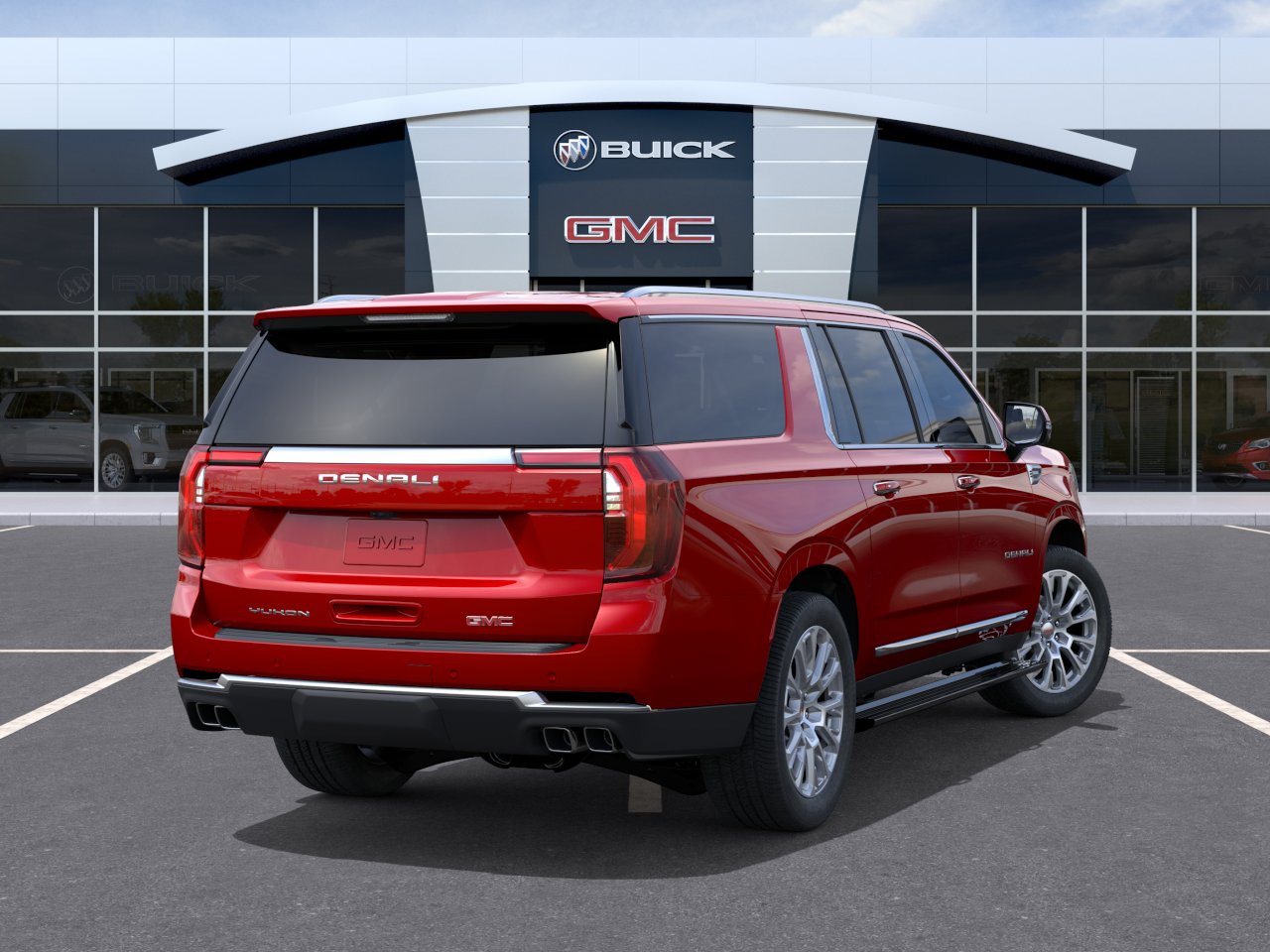 New 2026 Volcanic Red Tintcoat GMC Denali image 5