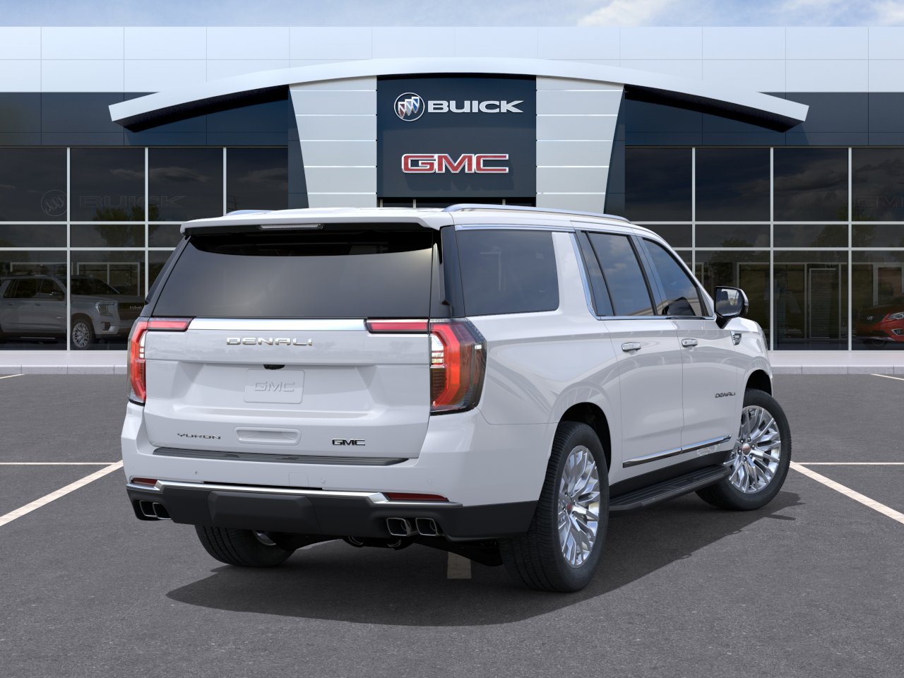 Used 2026 Glacier White Tricoat GMC Denali image 47